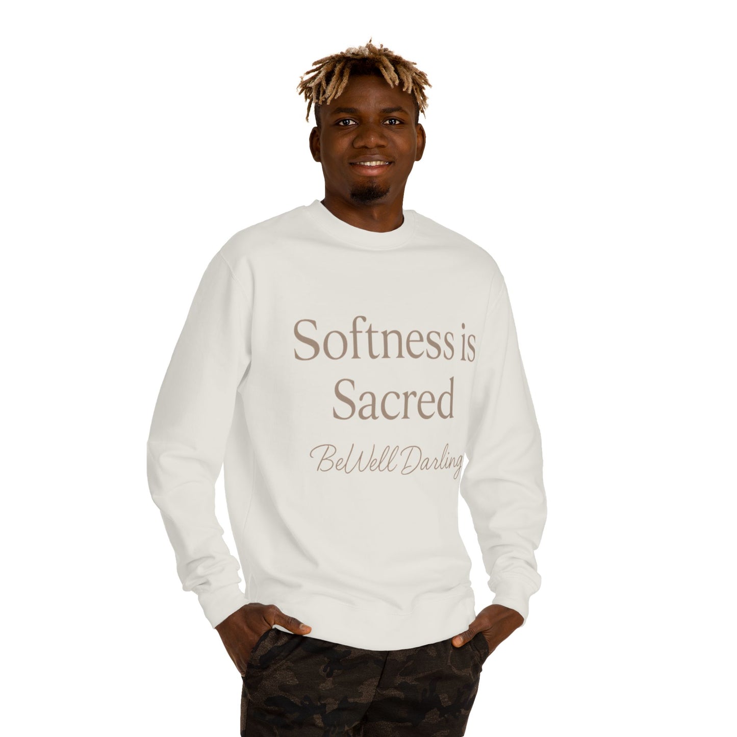 Softness is Sacred Sweatshirt-BeWell Darling