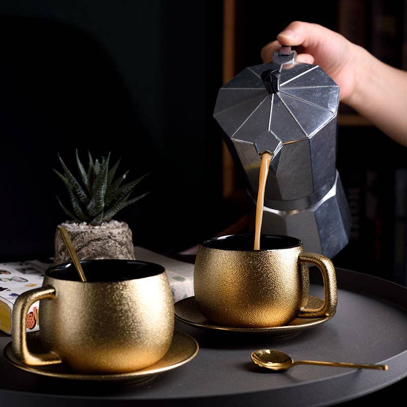 Golden Ember Radiant 3- Piece Mug Set