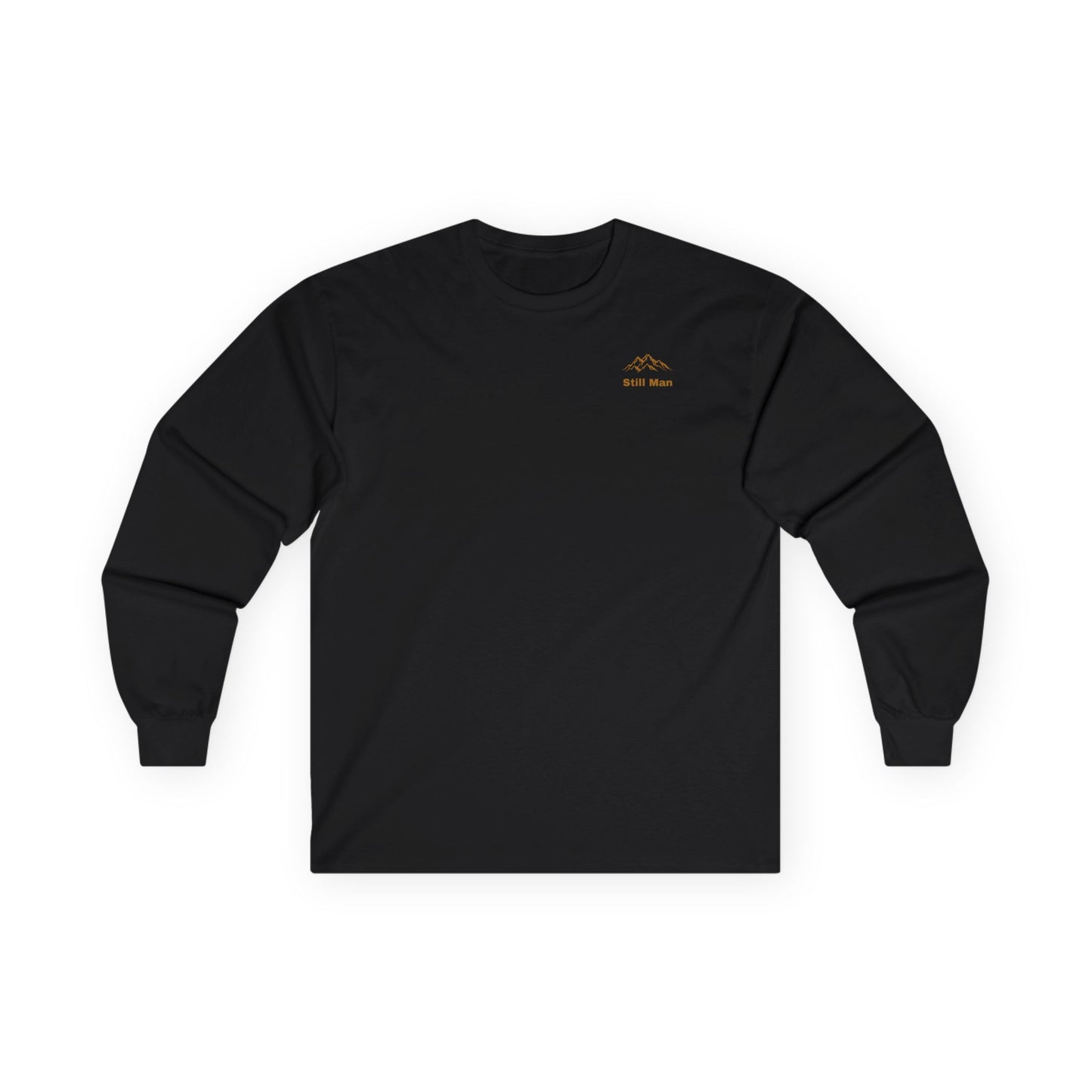 Inspirational Long Sleeve Tee - The Still Man, Unisex Cotton Tee for Outdoor Lovers, Motivational Gift, Casual Wear, Adventure Apparel