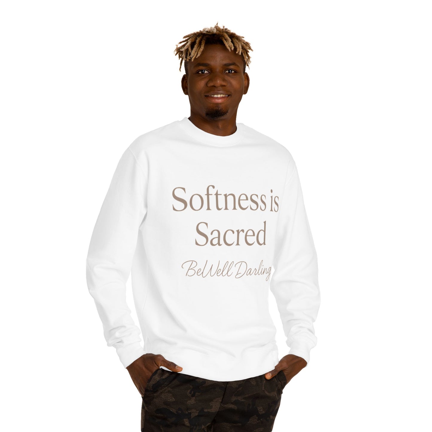 Softness is Sacred Sweatshirt-BeWell Darling