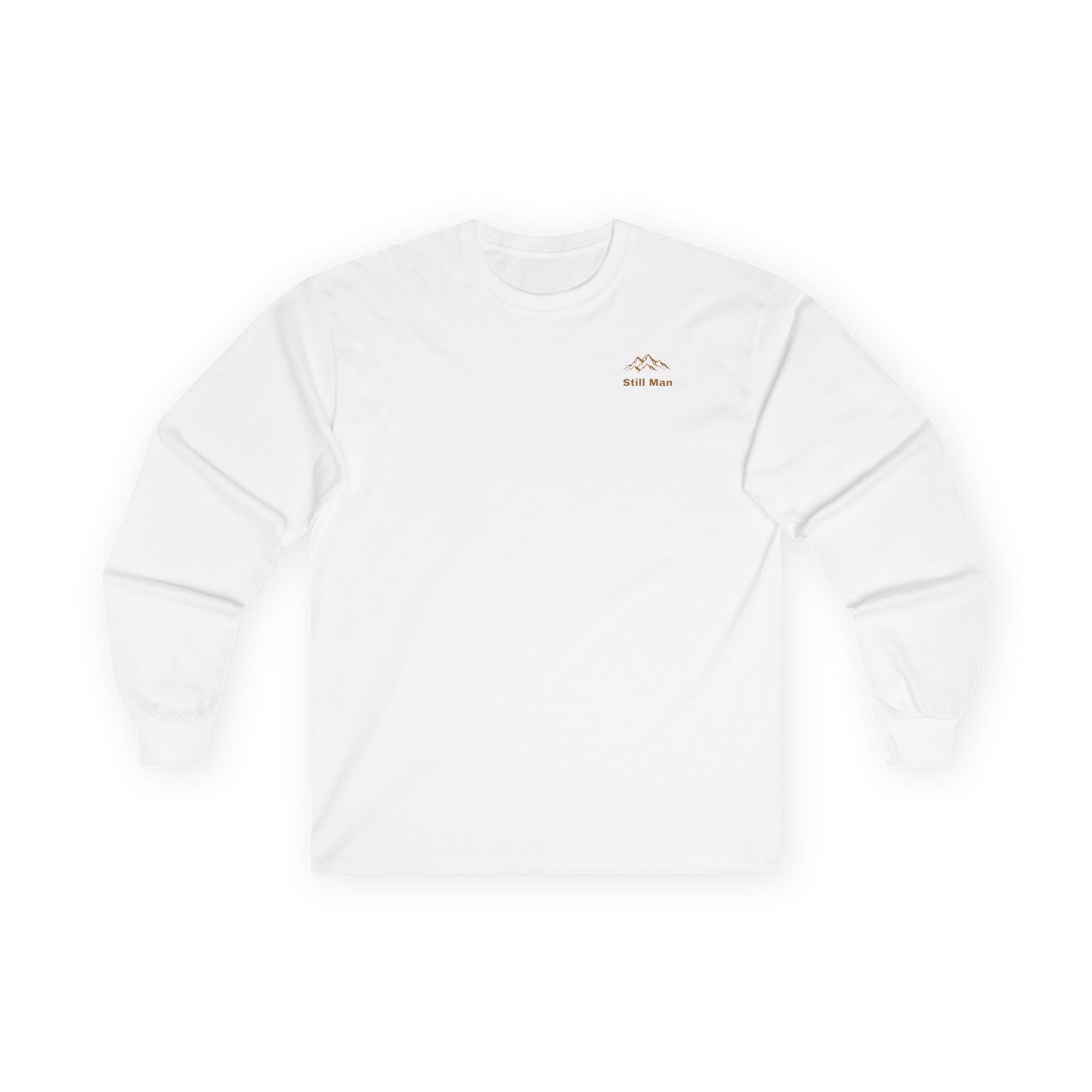 Inspirational Long Sleeve Tee - The Still Man, Unisex Cotton Tee for Outdoor Lovers, Motivational Gift, Casual Wear, Adventure Apparel