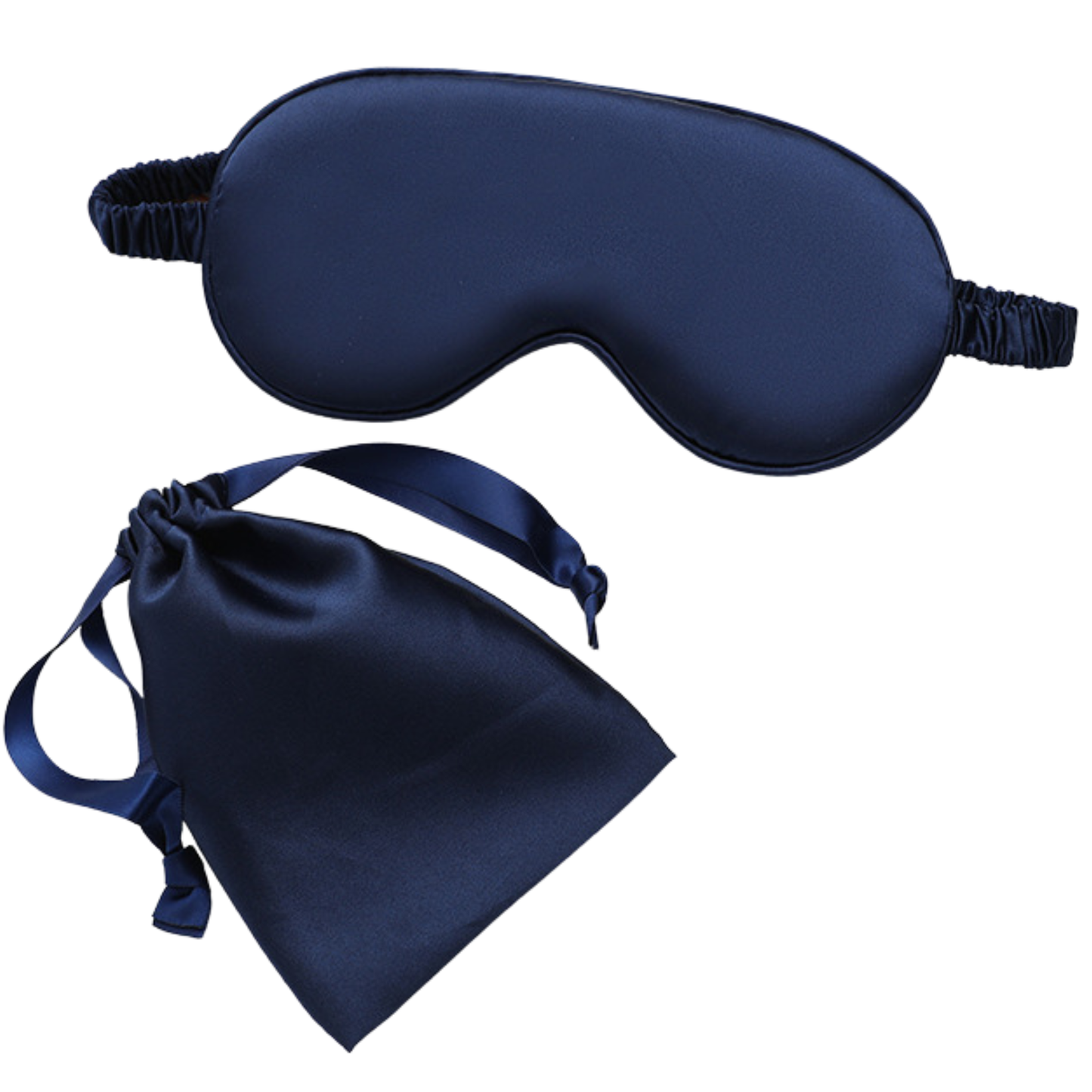Silk Eye Mask with Pouch : Green