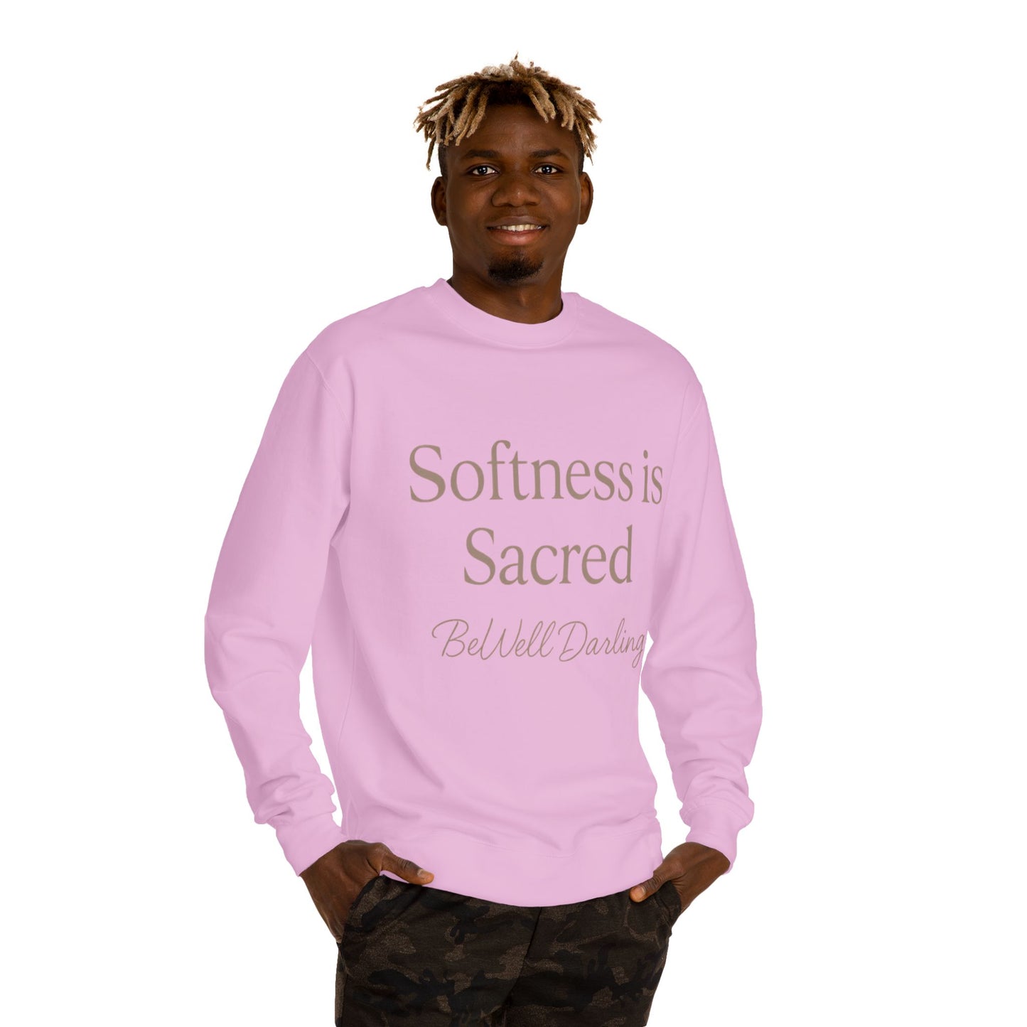 Softness is Sacred Sweatshirt-BeWell Darling