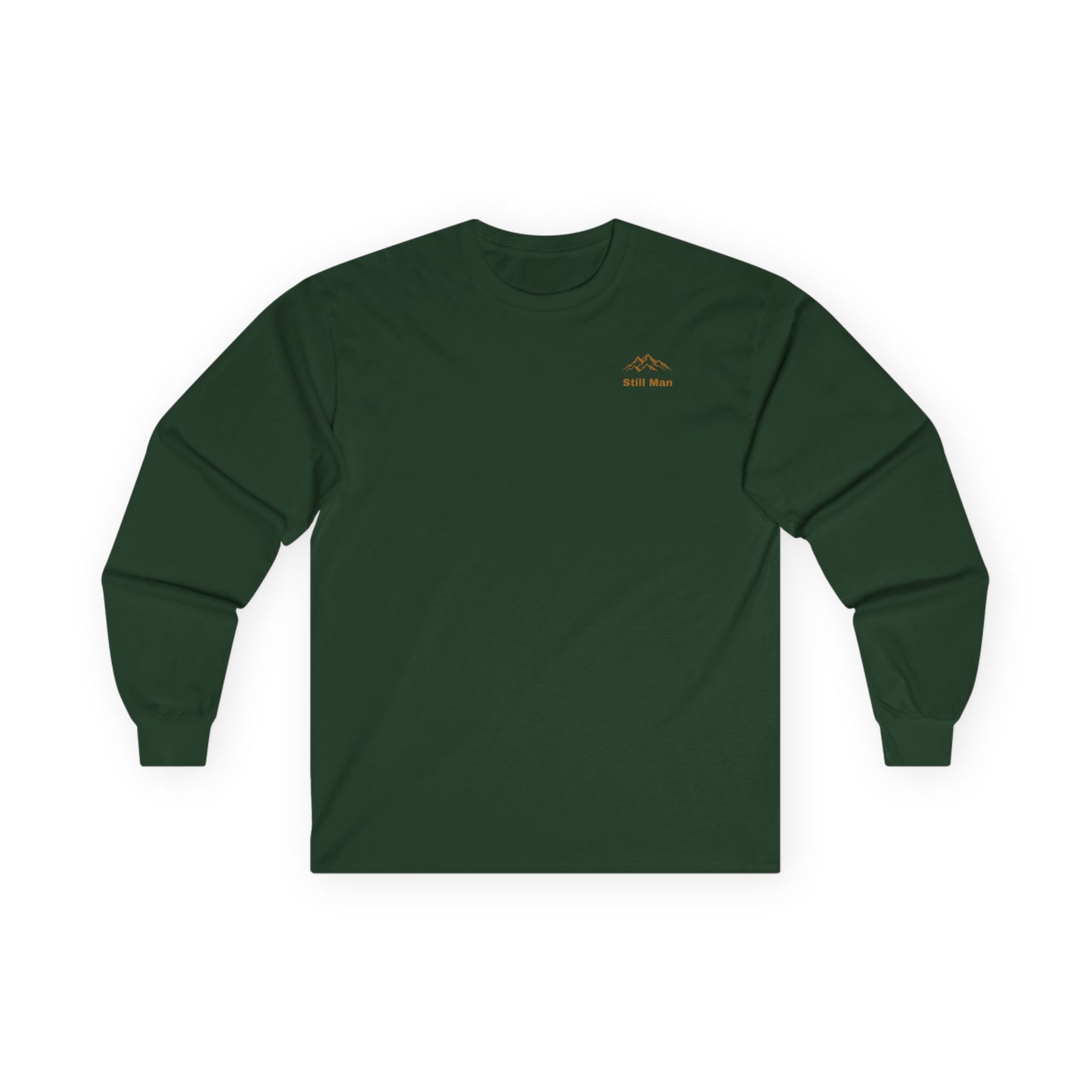 Inspirational Long Sleeve Tee - The Still Man, Unisex Cotton Tee for Outdoor Lovers, Motivational Gift, Casual Wear, Adventure Apparel