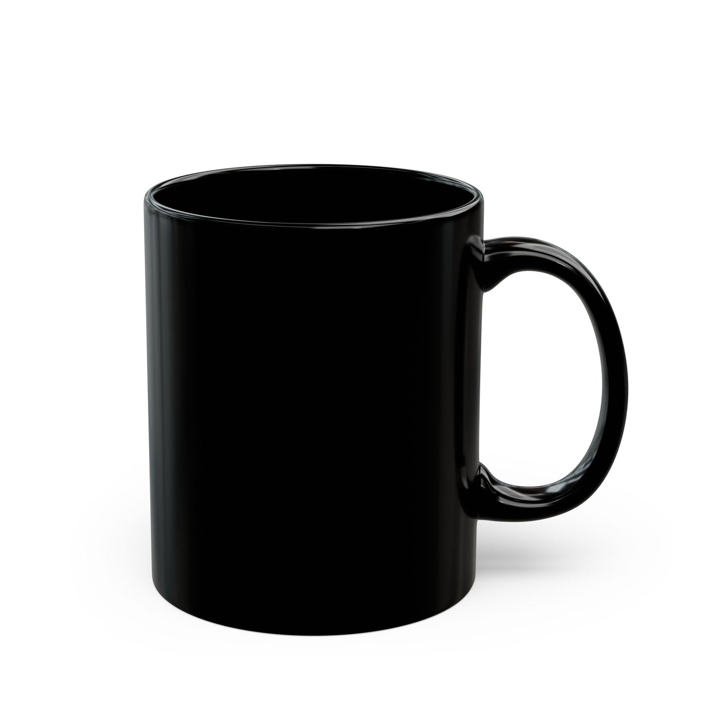 Radiant Roots Black Mug -