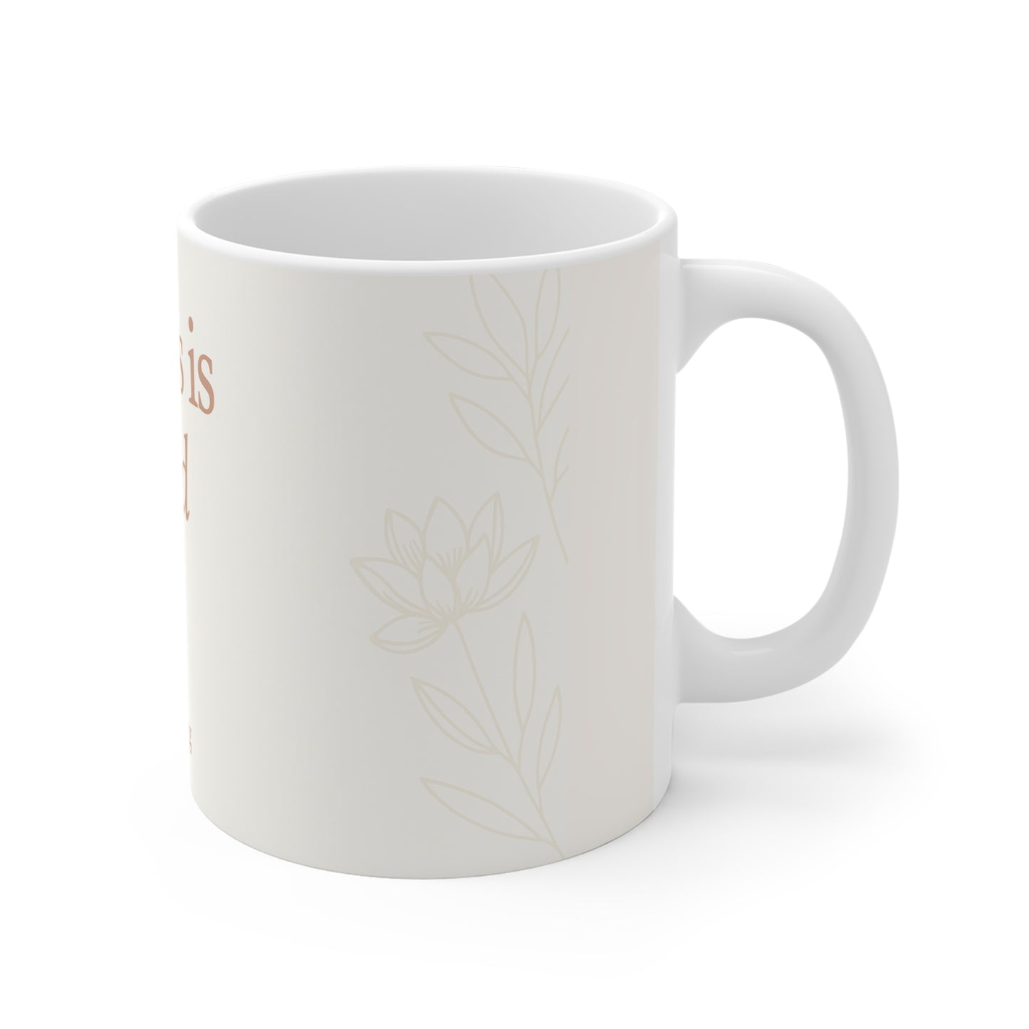 Softness is Sacred Mug | Serene Coffee Cup | Mindfulness Gift | Self-Care, Yoga Lover's Coffee Mug | Home Decor Idea