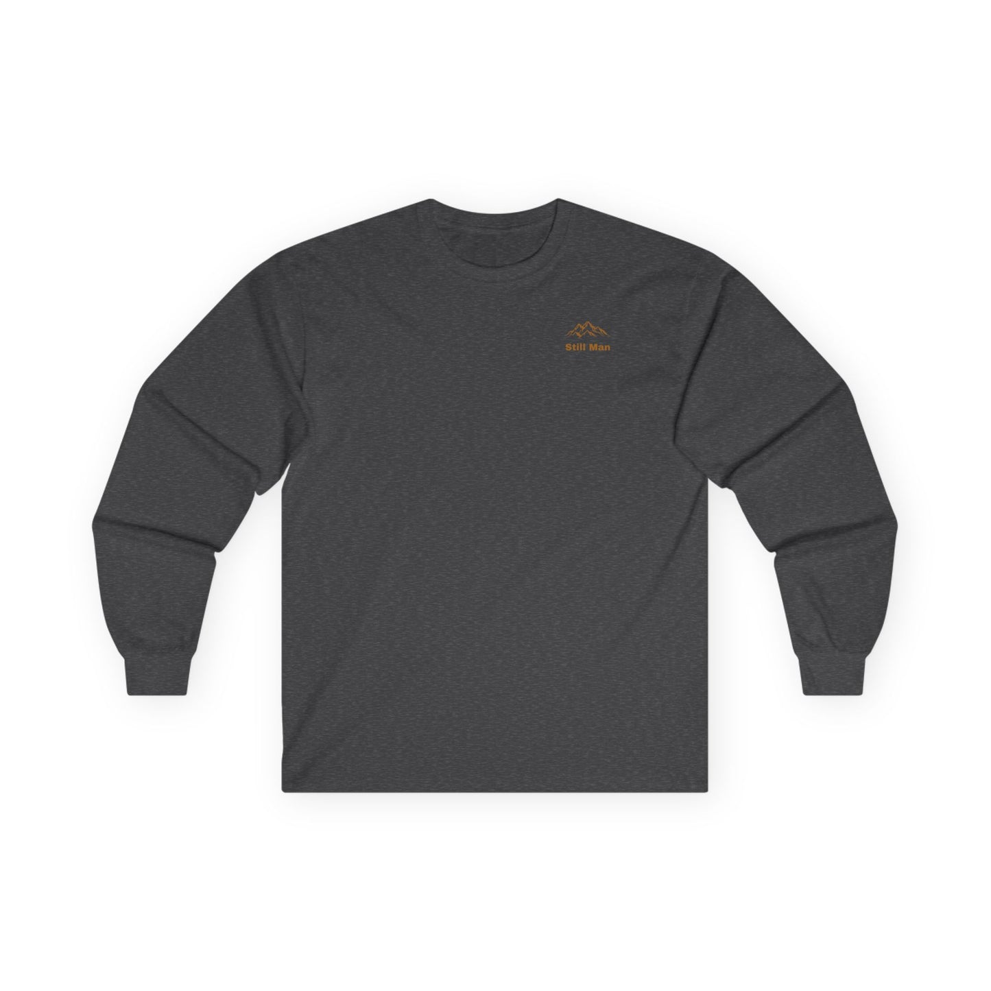 Inspirational Long Sleeve Tee - The Still Man, Unisex Cotton Tee for Outdoor Lovers, Motivational Gift, Casual Wear, Adventure Apparel