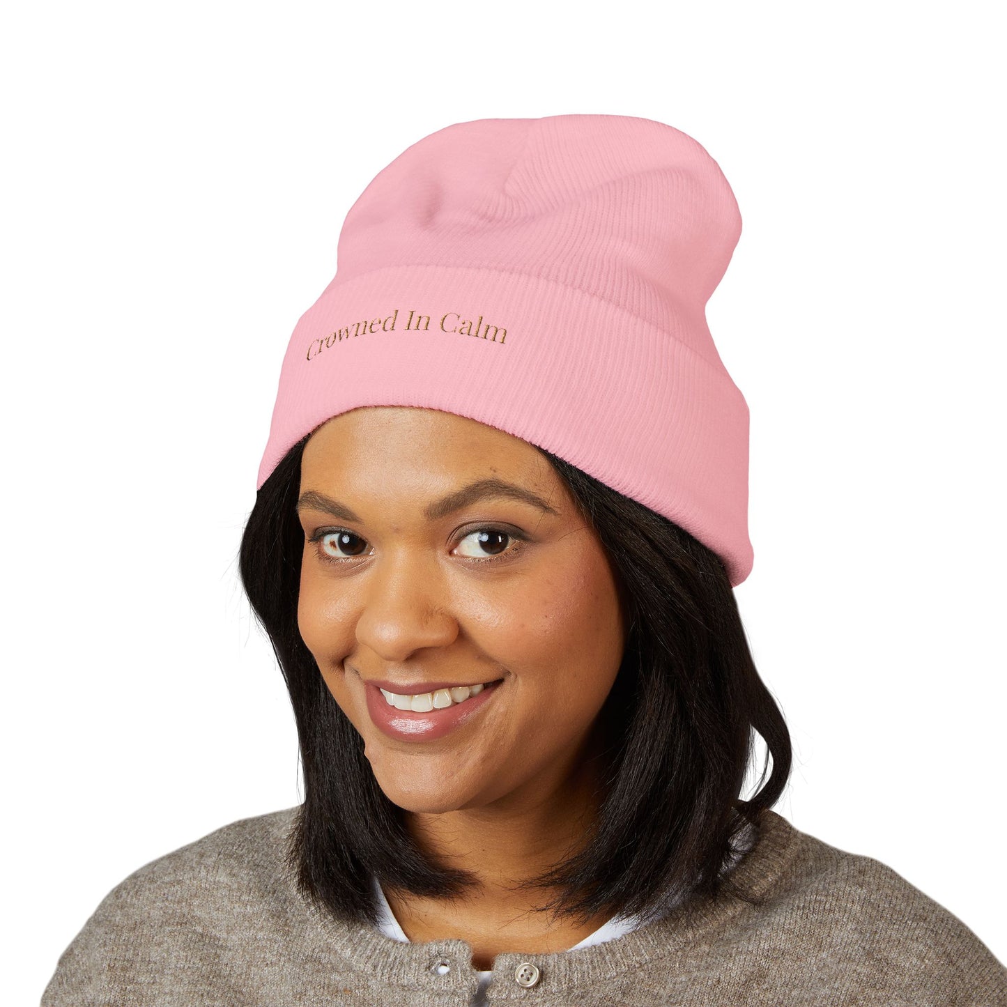 Crowned in Calm Beanie