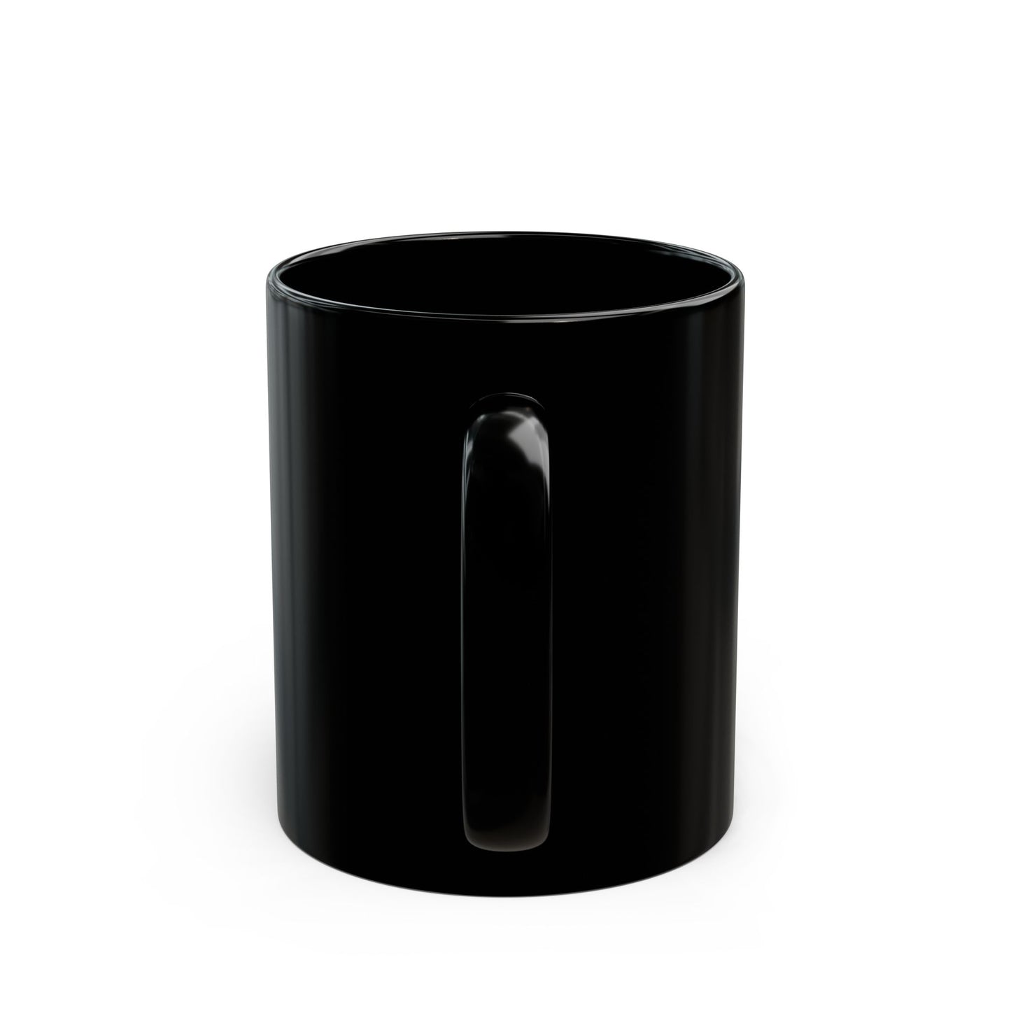The Still Man Black Mug (11oz,)