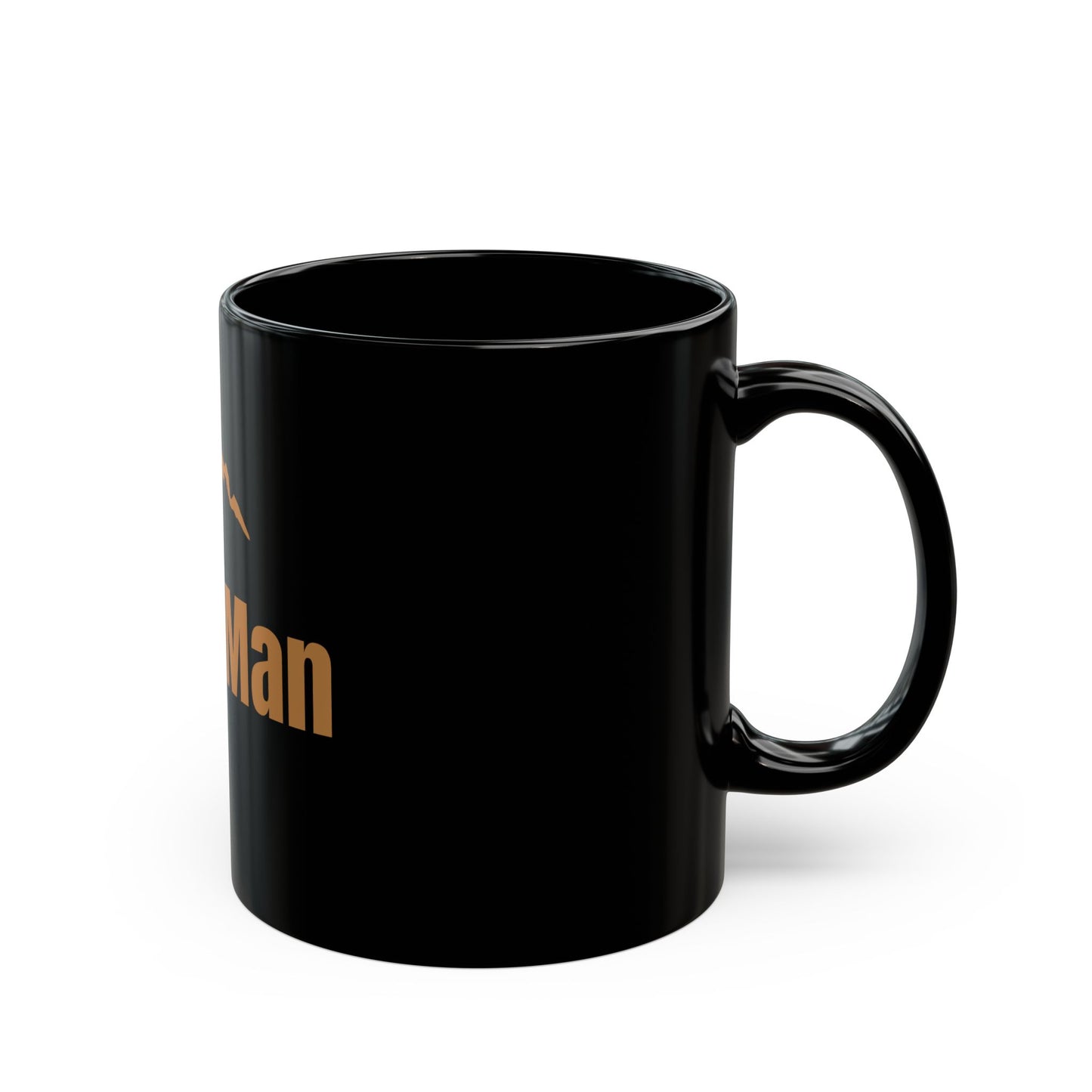 The Still Man Black Mug (11oz,)