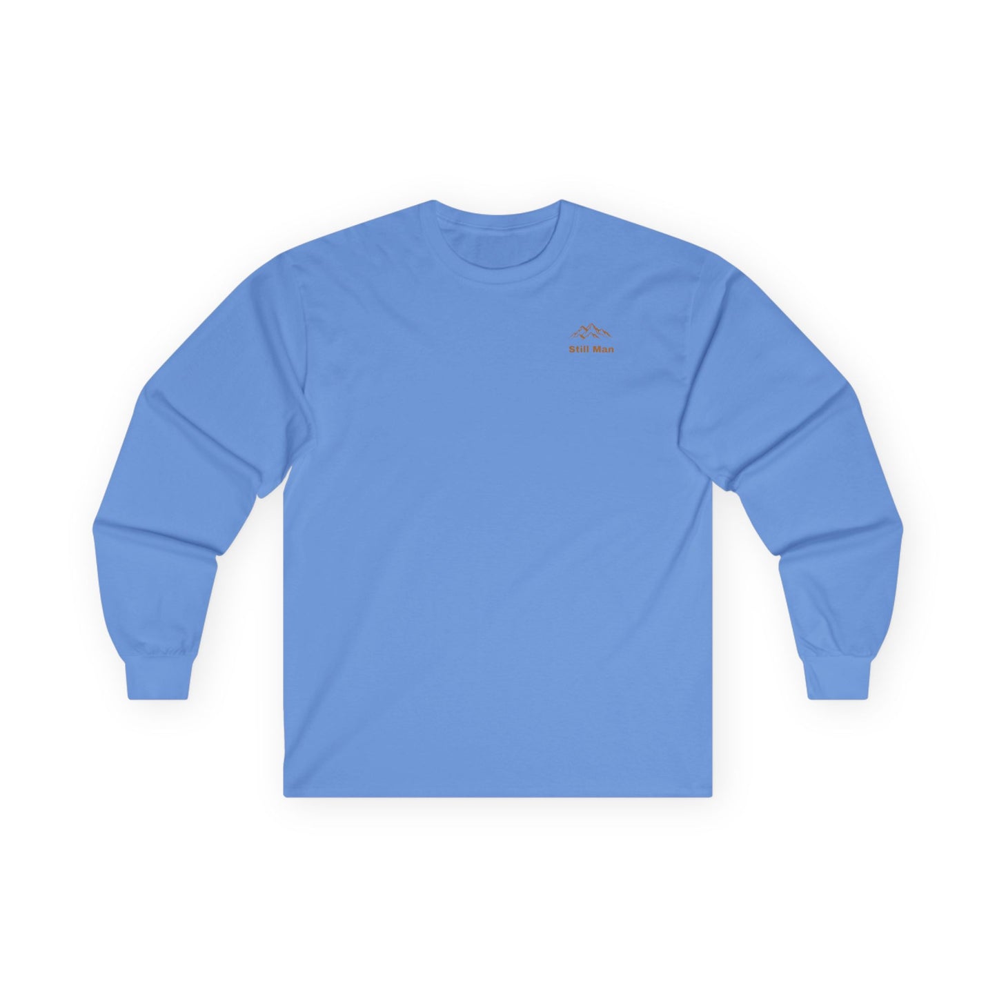 Inspirational Long Sleeve Tee - The Still Man, Unisex Cotton Tee for Outdoor Lovers, Motivational Gift, Casual Wear, Adventure Apparel