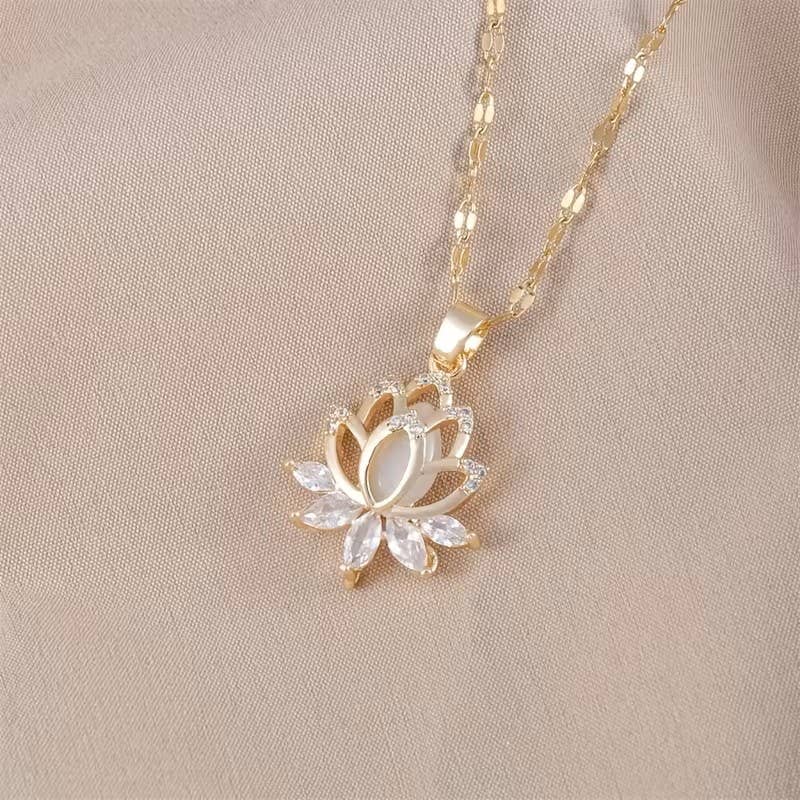 Lotus Love Necklace | A symbol of your becoming