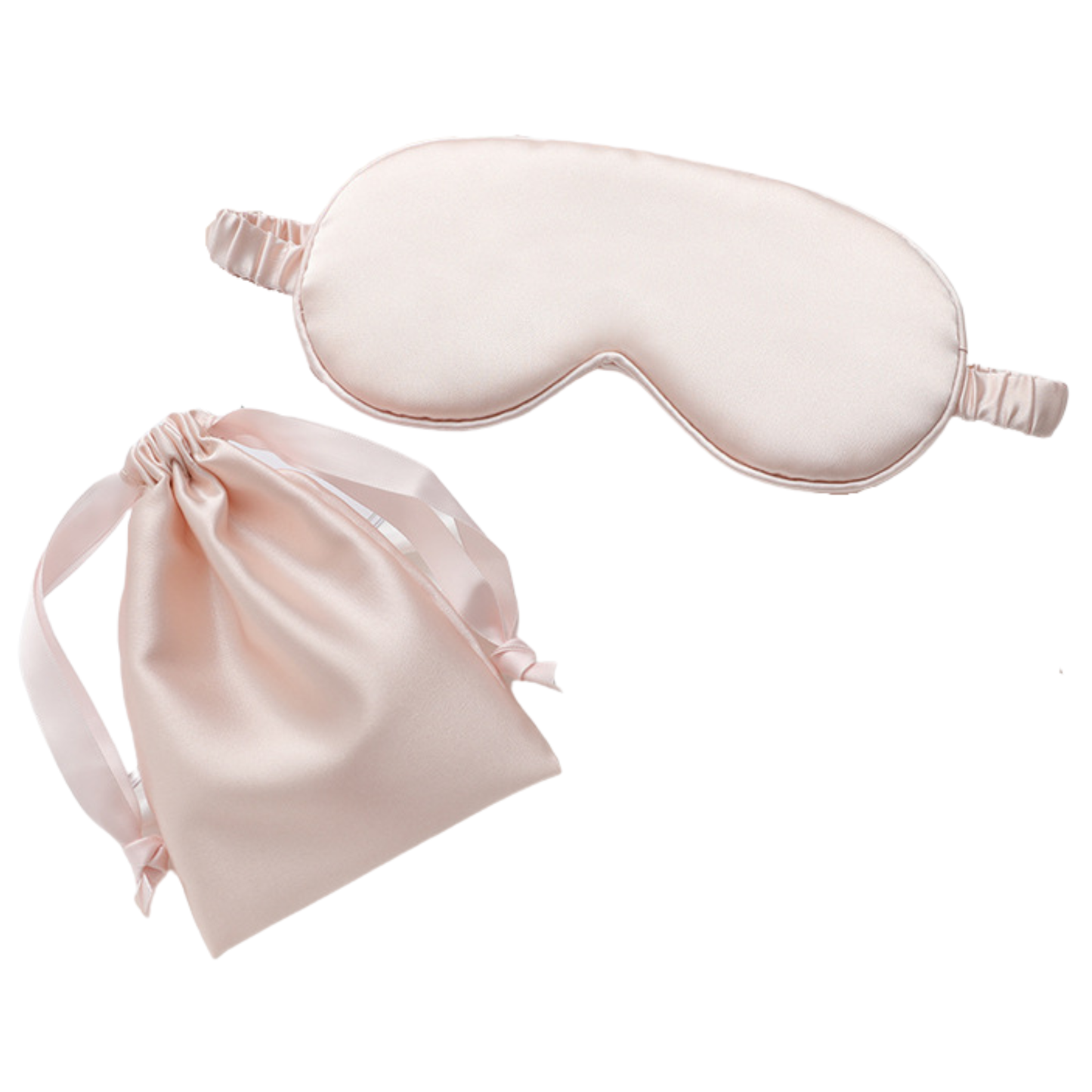 Silk Eye Mask with Pouch : Green