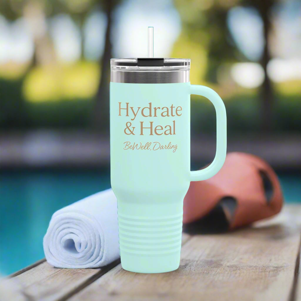 Hydrate & Heal 40oz Tumbler