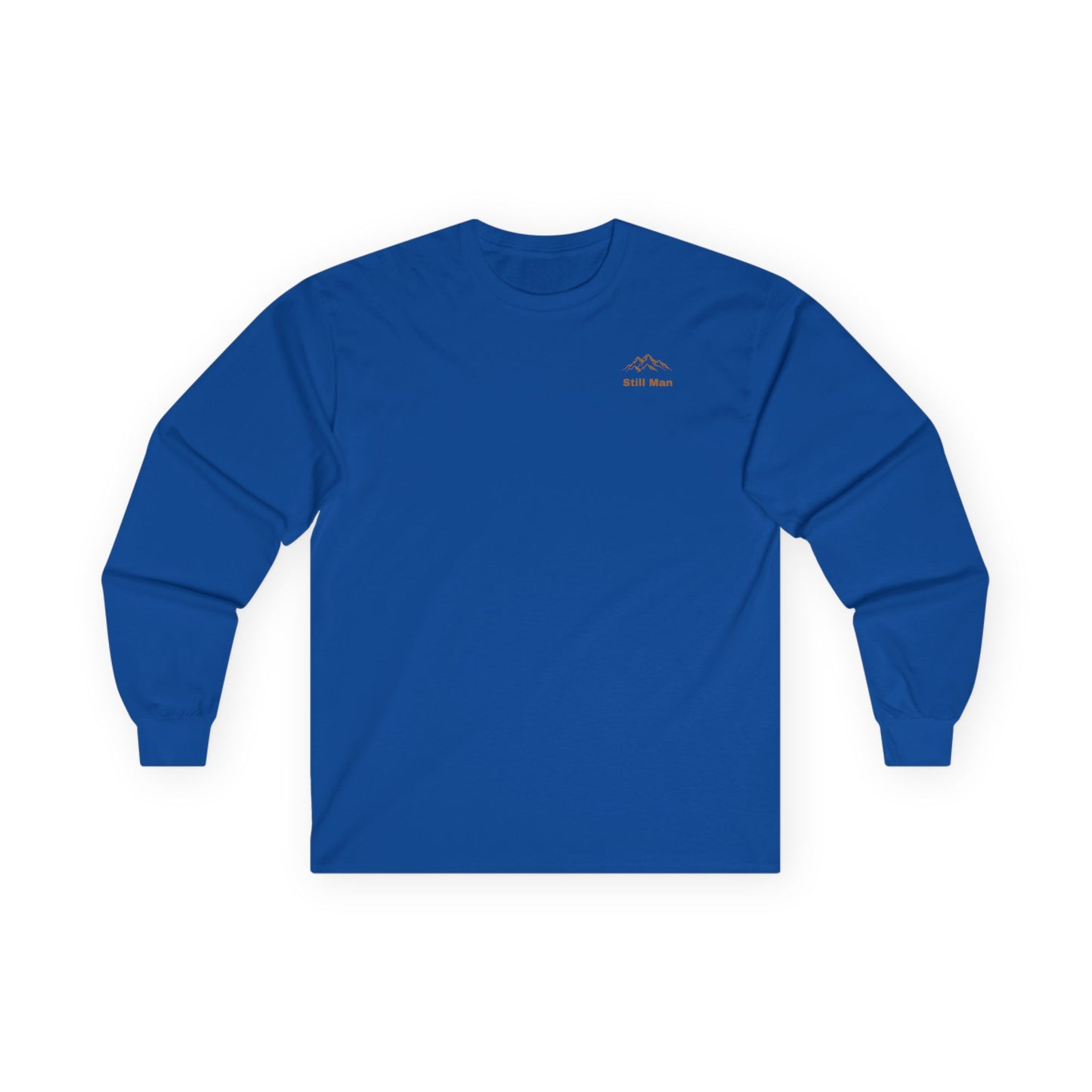 Inspirational Long Sleeve Tee - The Still Man, Unisex Cotton Tee for Outdoor Lovers, Motivational Gift, Casual Wear, Adventure Apparel