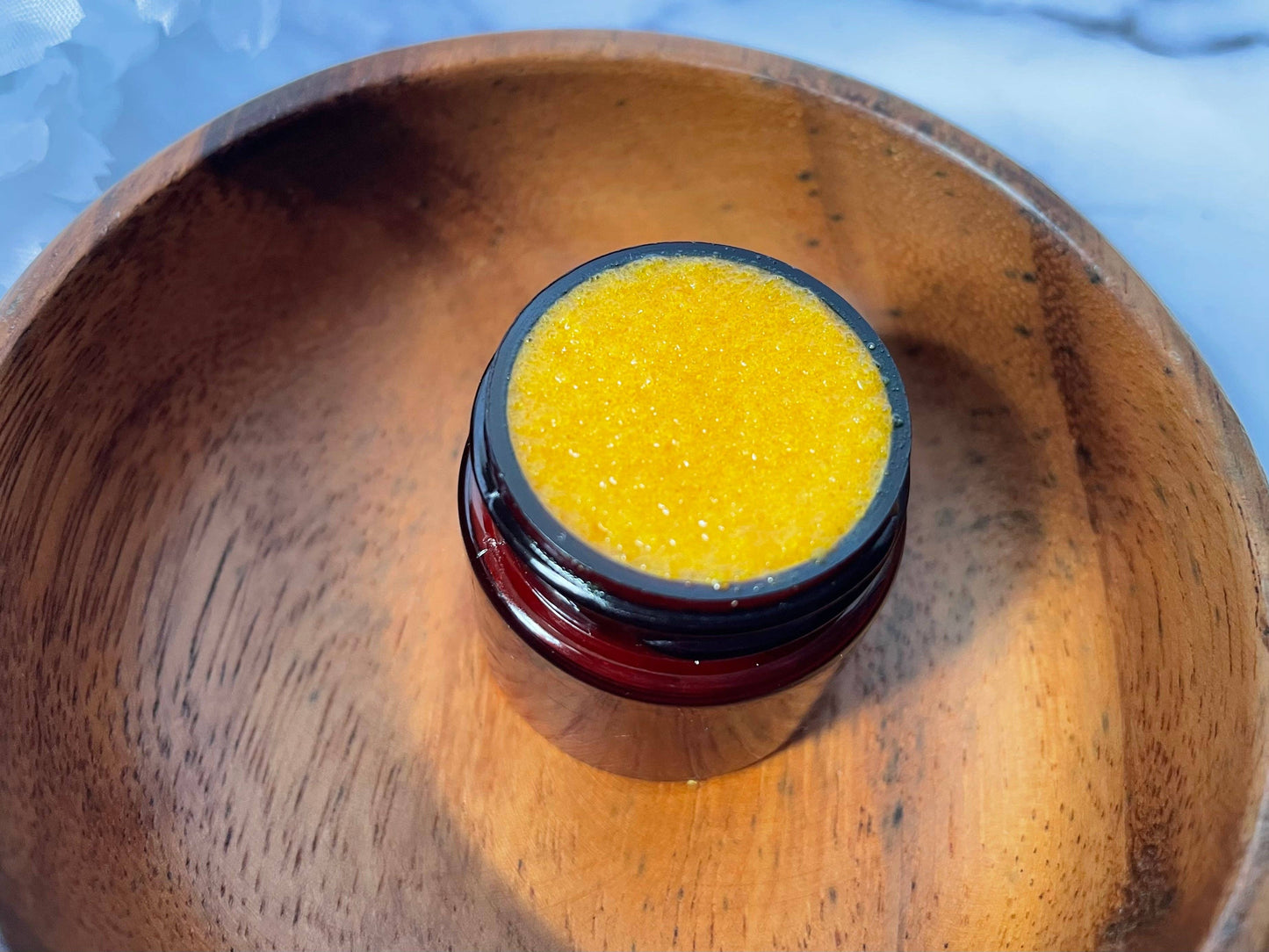 Turmeric Lip Sugar Scrub: