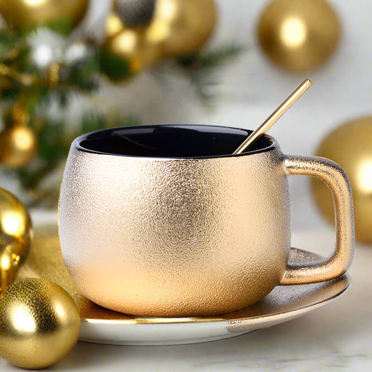 Golden Ember Radiant 3- Piece Mug Set