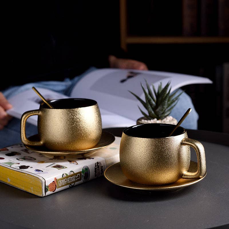 Golden Ember Radiant 3- Piece Mug Set
