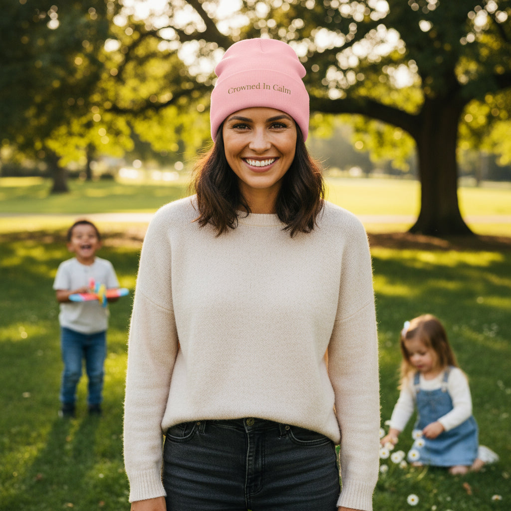 Crowned in Calm Beanie