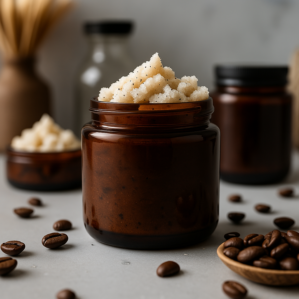 Decadent Coffee Brown Sugar Scrub Cream: Travel / Mini