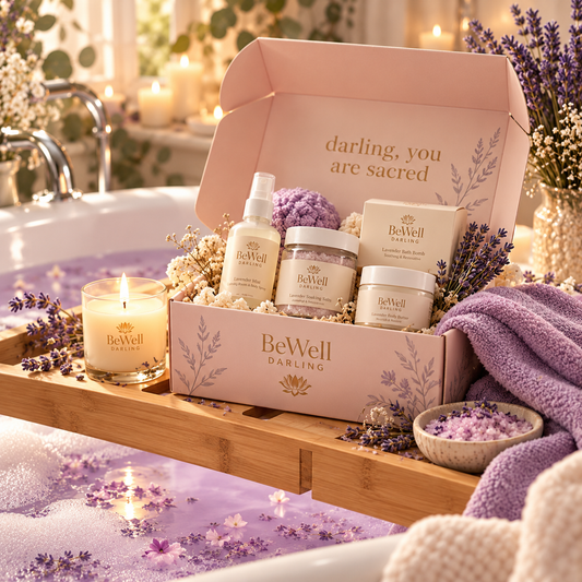 BeWell Spa Light – Lavender Sanctuary Ritual Box | BeWell Darling