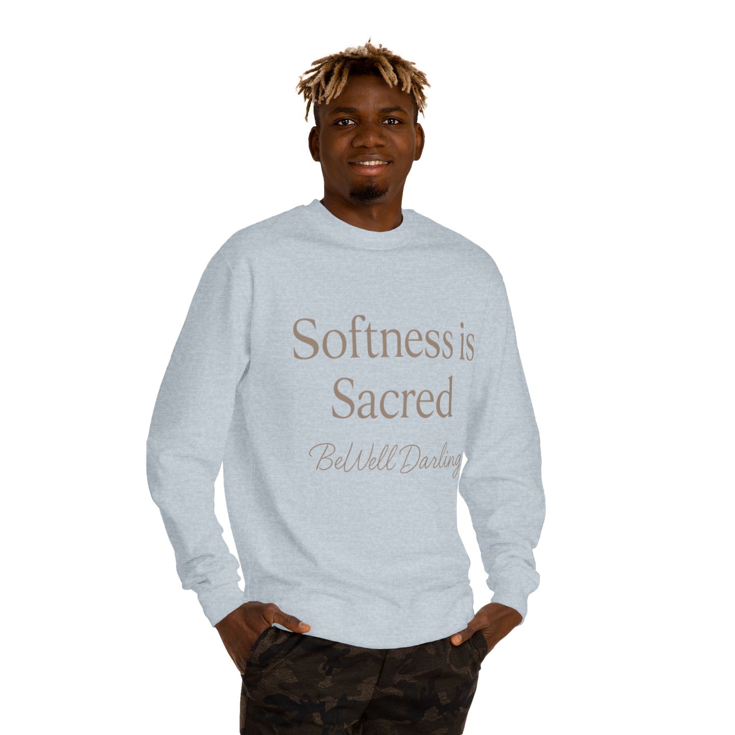 Softness is Sacred Sweatshirt-BeWell Darling