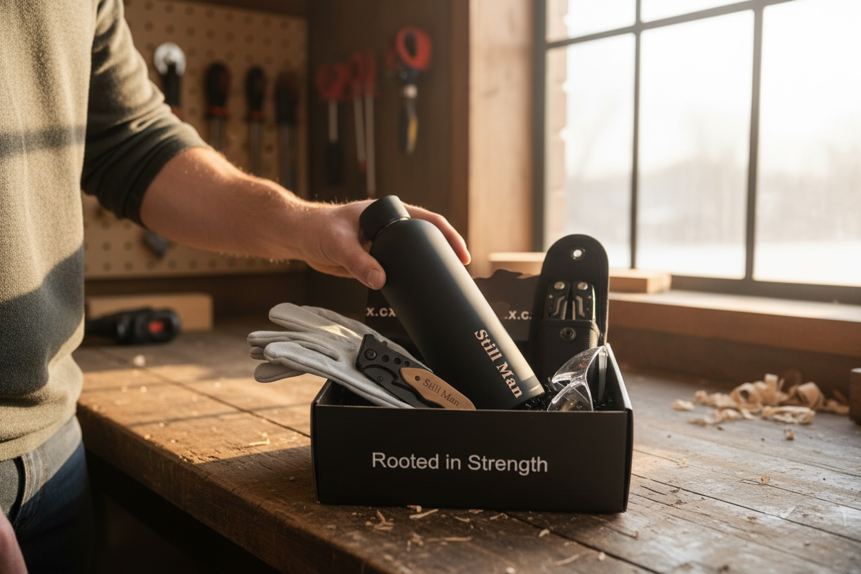 Still Man Grit + Grind – Men’s Readiness Ritual Box | BeWell Darling