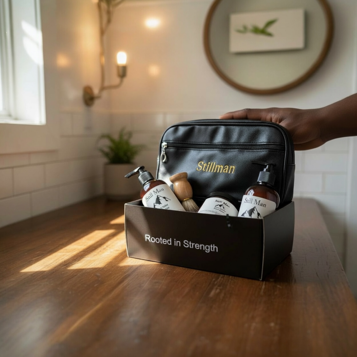 Black Timber Travel Box- A Still Man Collection