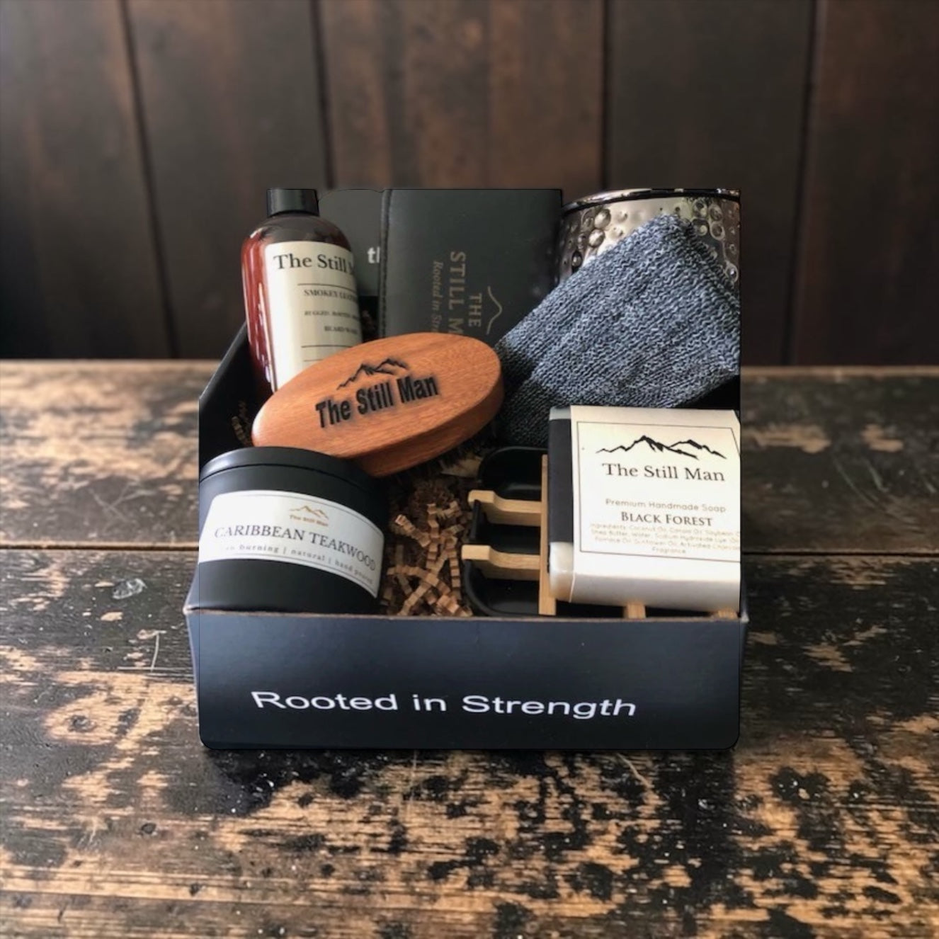 Still Man Signature Box – Elevated Men’s Self-Care Ritual | BeWell Darling