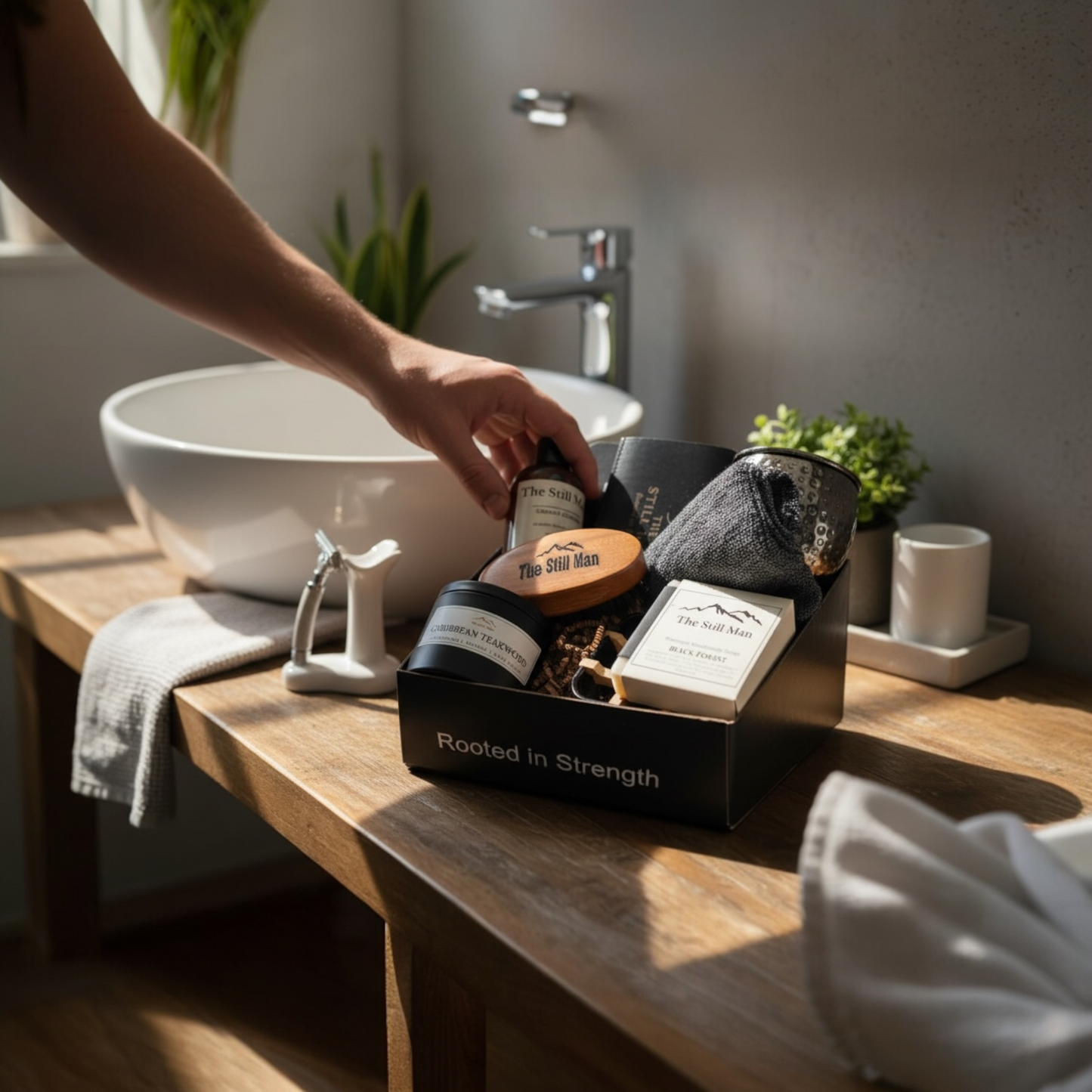 BeWell Darling Still Man Collection — premium men's wellness gift set