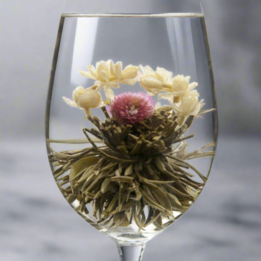 Blooming Flower Tea Balls - Longing Heart Green Tea (3 Balls