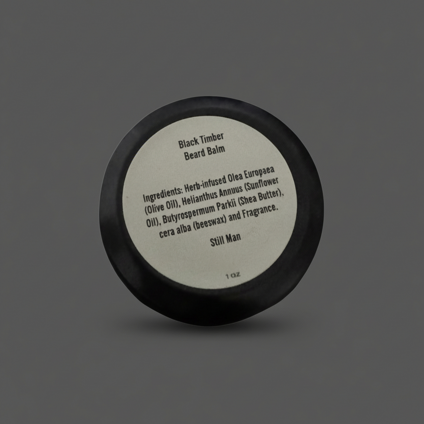Black Timber Beard Balm