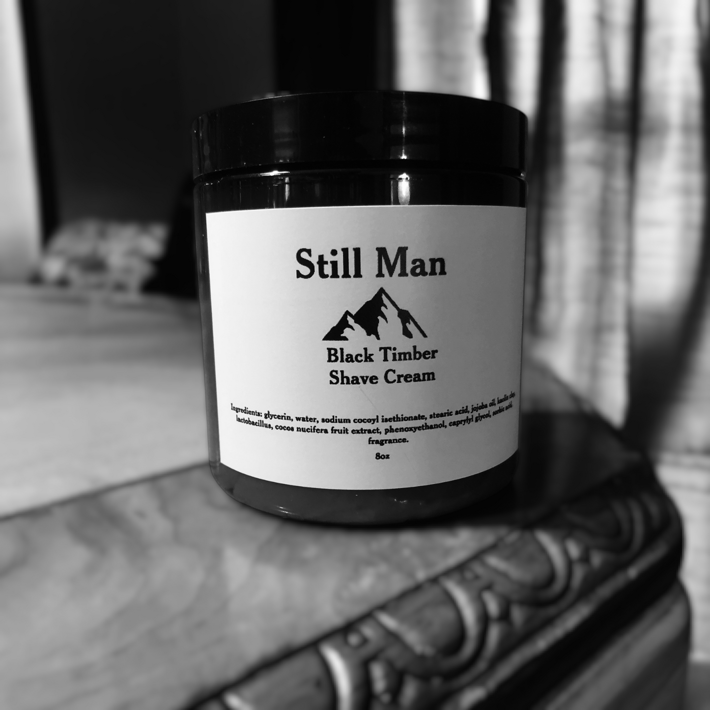 Still Man Black Timber Shave Cream