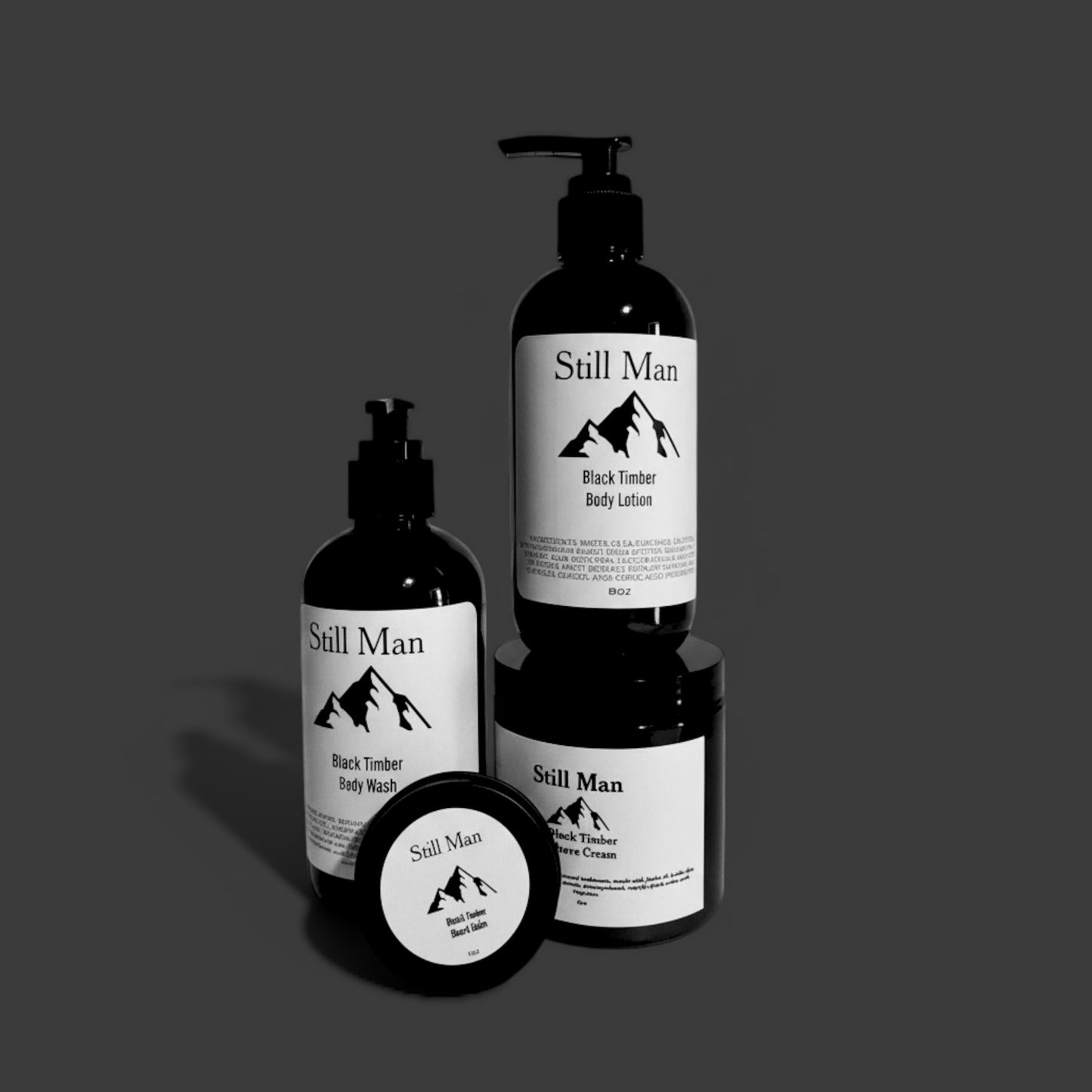 Black Timber Beard Balm