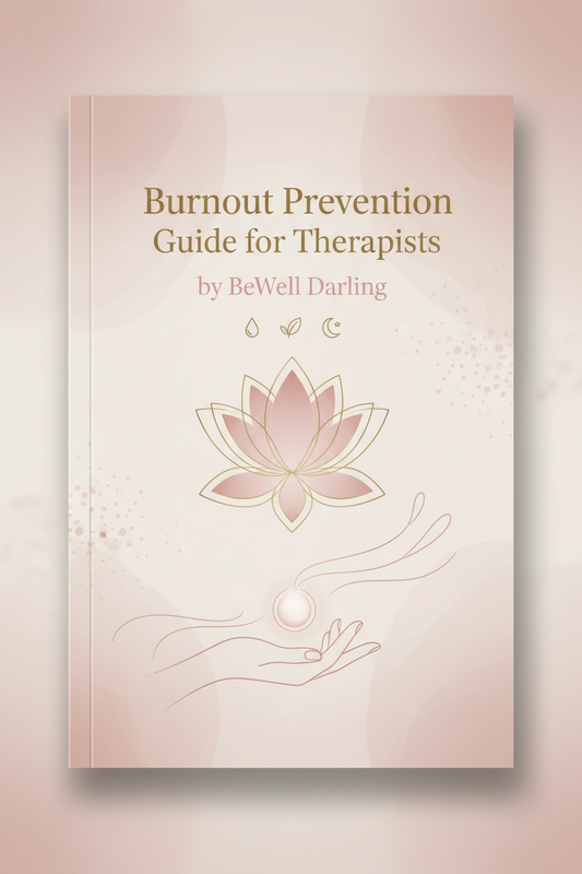 Burnout Prevention Guide for therapists- Free Download.