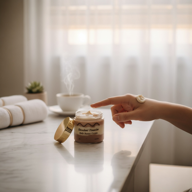 Decadent Tiramisu Body Butter Cream: Travel / Mini