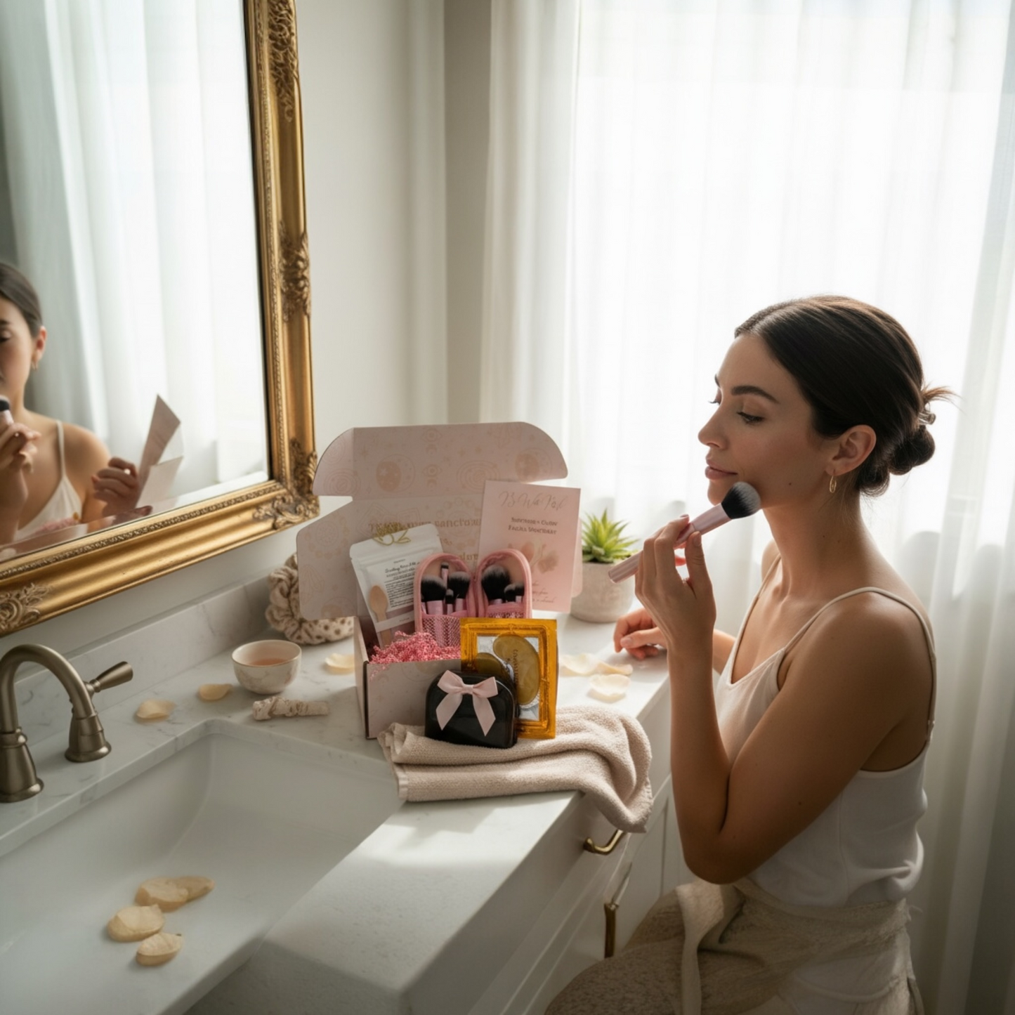 Softness + Glow Facial Sanctuary Box | BeWell Darling