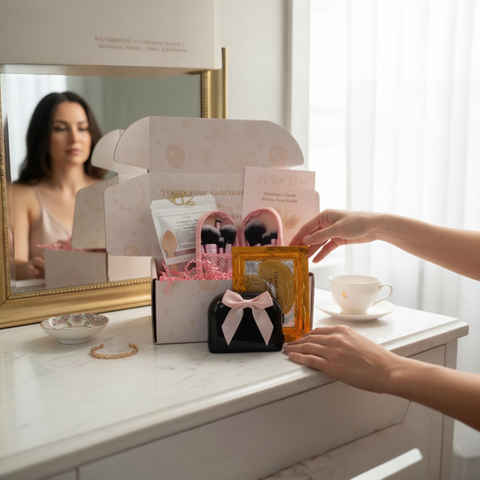 Softness + Glow Facial Sanctuary Box | BeWell Darling