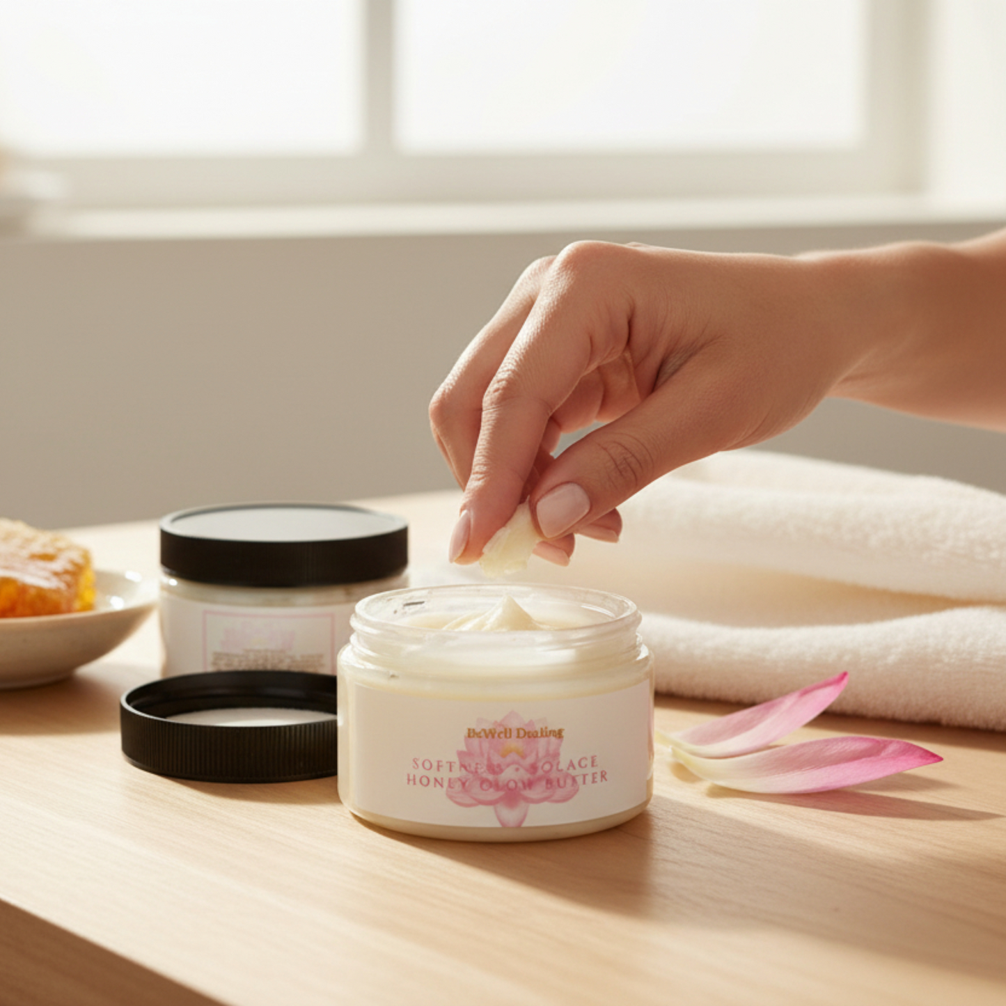 Softness + Solace Honey Glow Butter