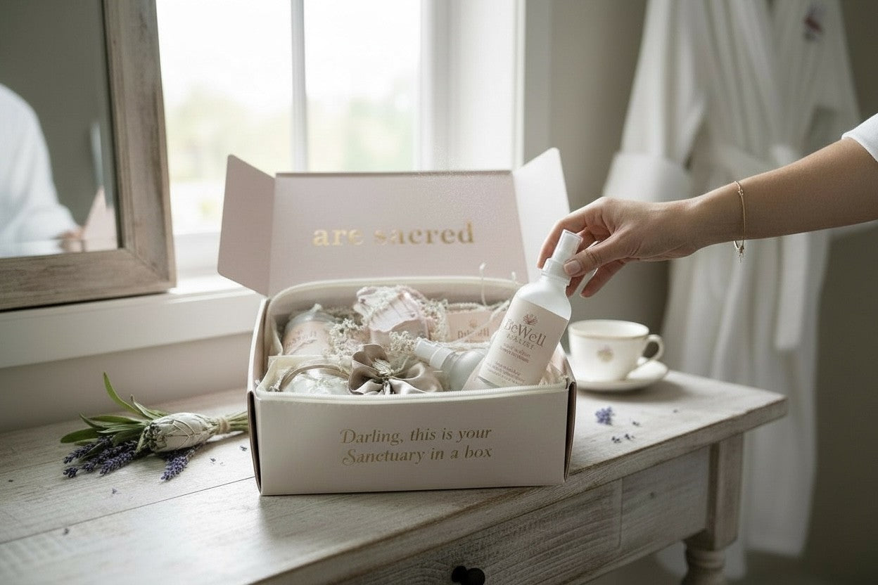 Lavender Crown Box – Elevated Self-Care Ritual | BeWell Darling
