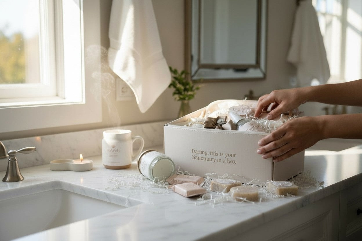 Lavender Crown Box – Elevated Self-Care Ritual | BeWell Darling
