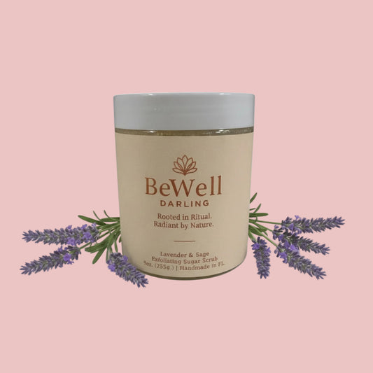 Lavender & Sage - Healthy Skin Exfoliating Sugar Scrub