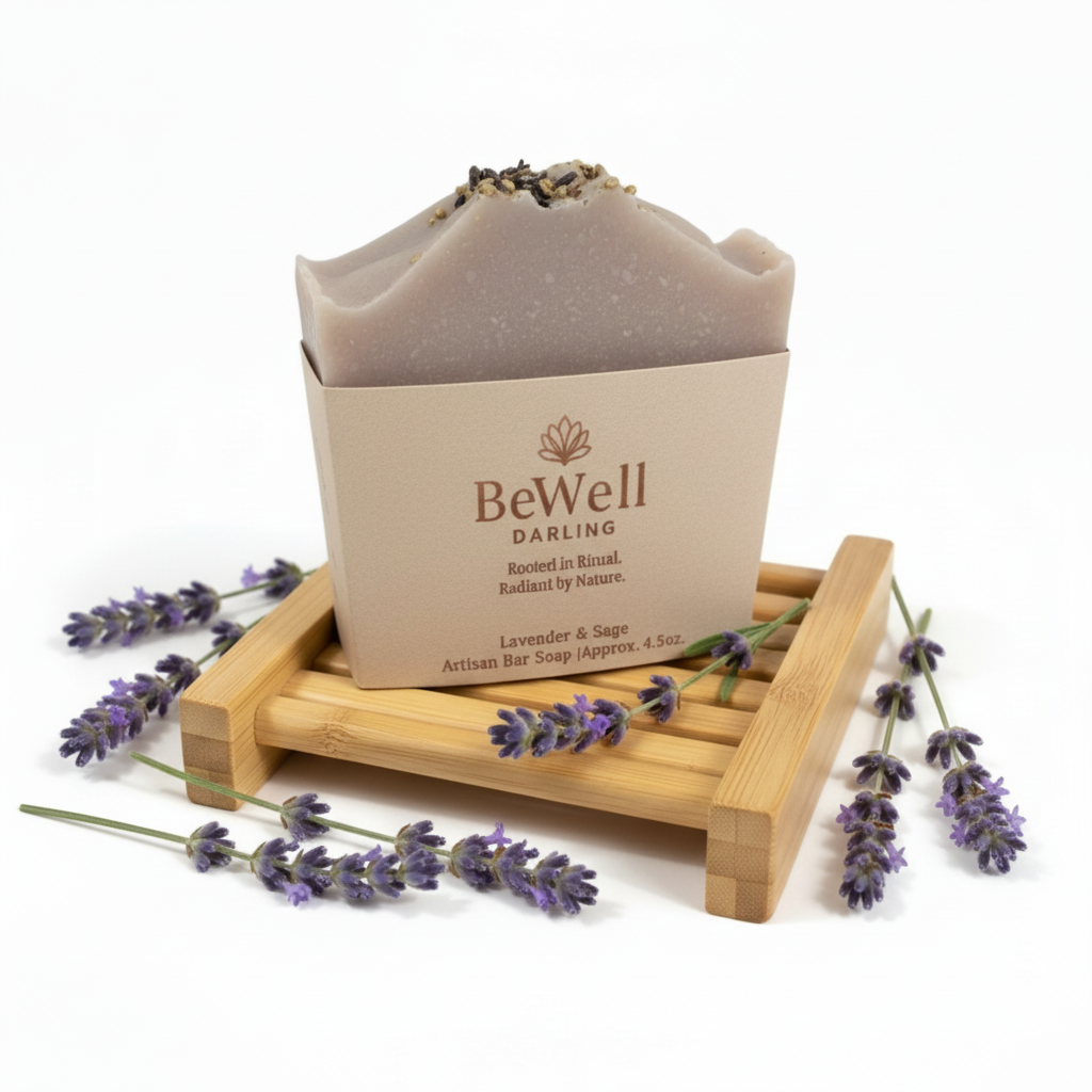 Lavender and Sage - Handcrafted Artisan Soap Bar