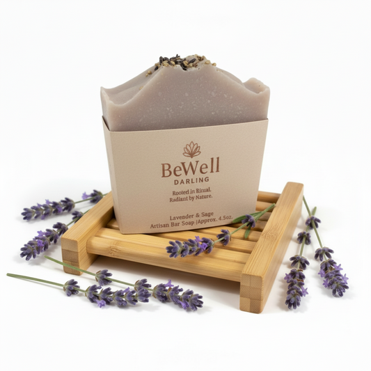 Lavender and Sage - Handcrafted Artisan Soap Bar