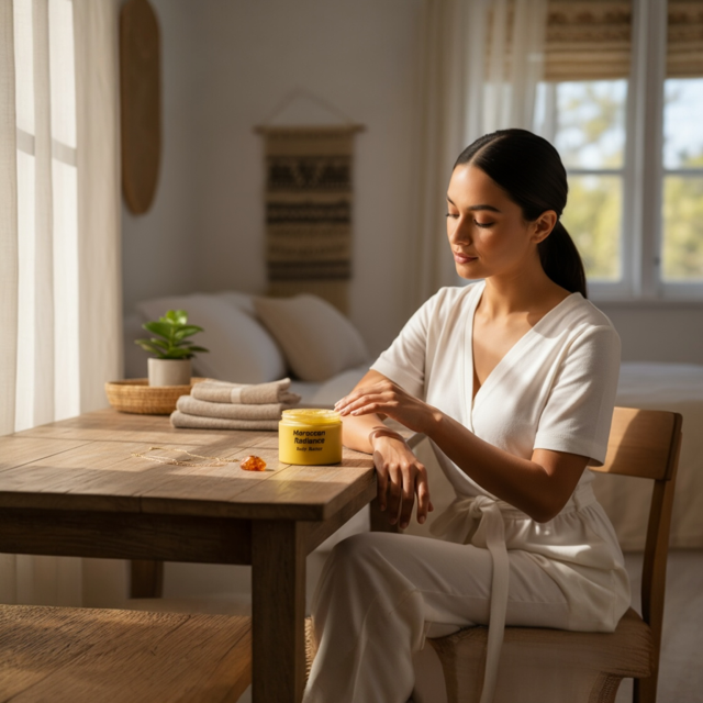 Moroccan Radiance Body Butter: