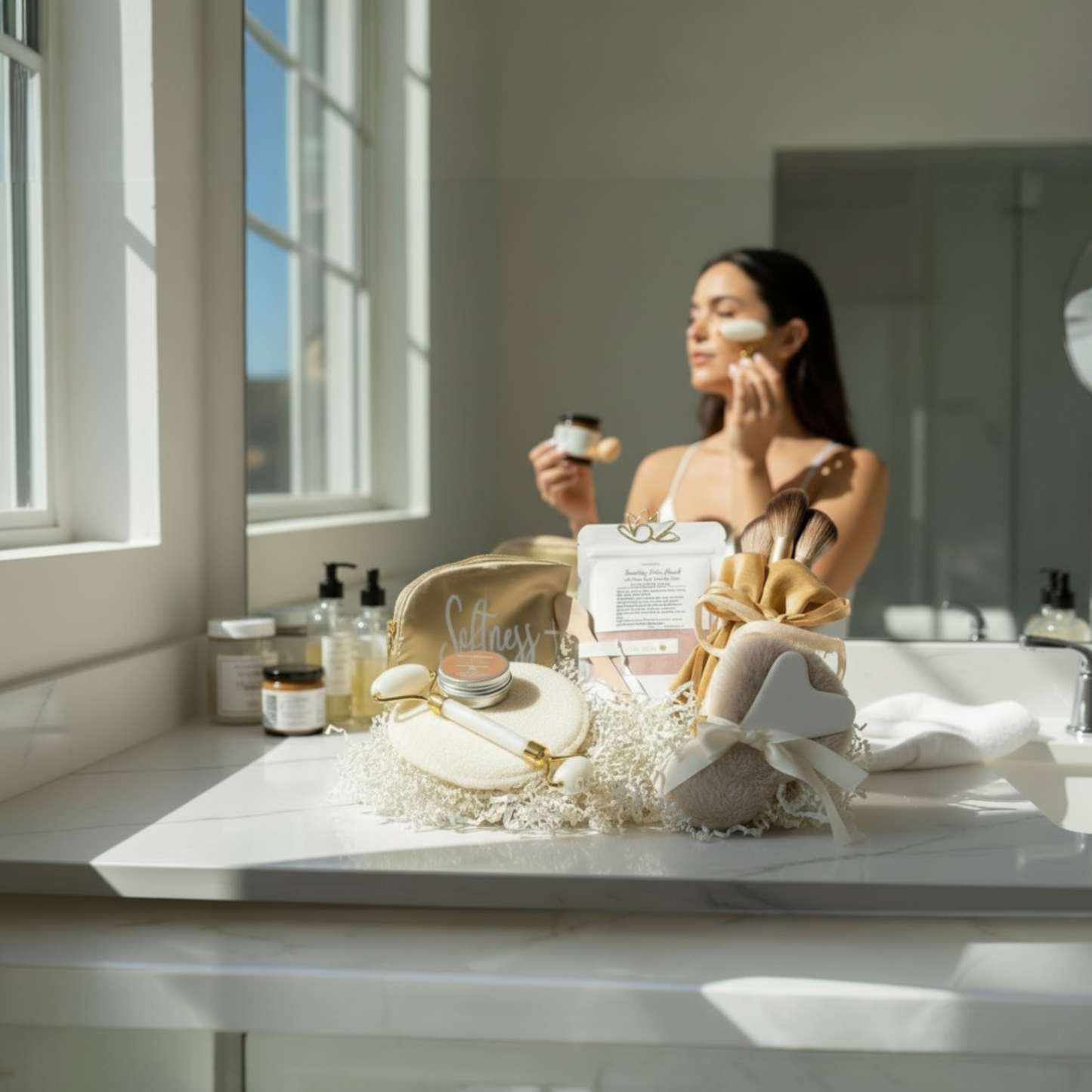 Softness + Glow Facial Sanctuary Box | BeWell Darling