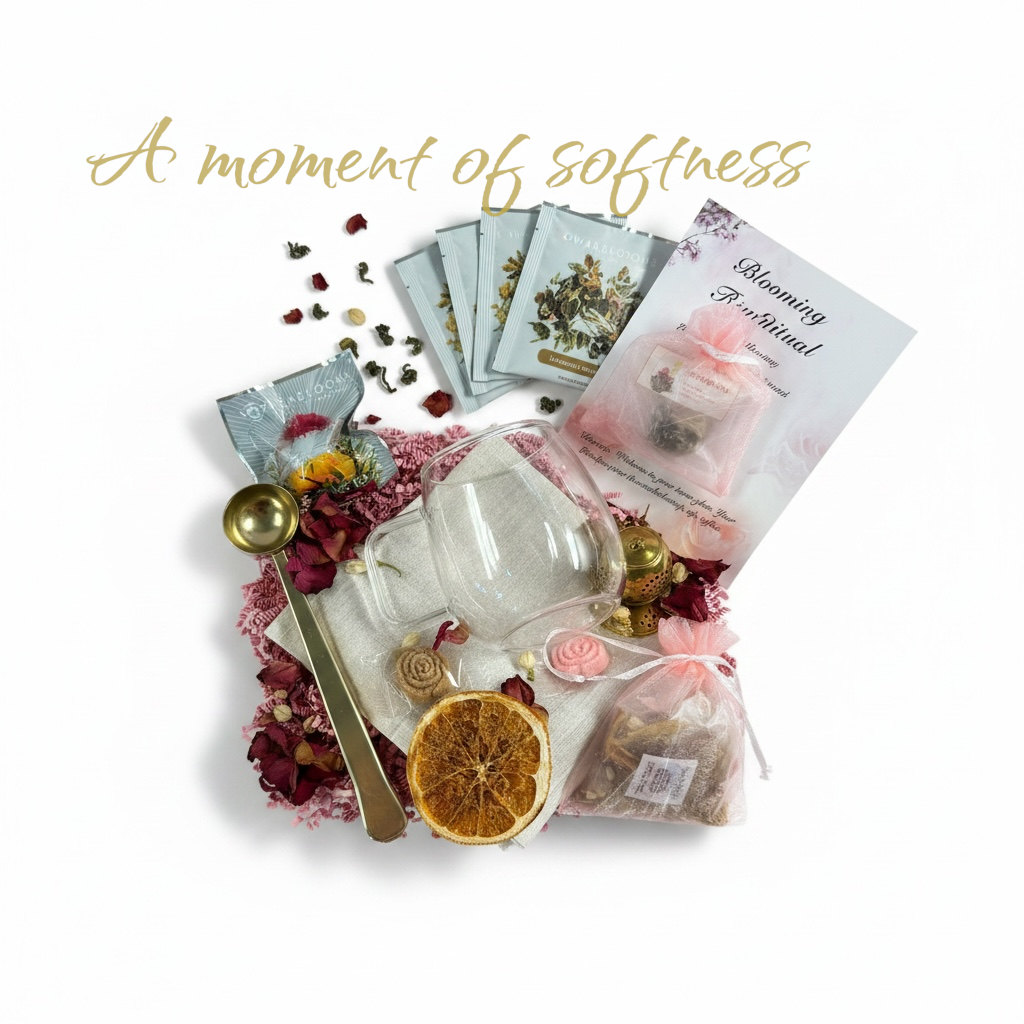 Blooming Tea Sanctuary Box |  Where Softness Blooms