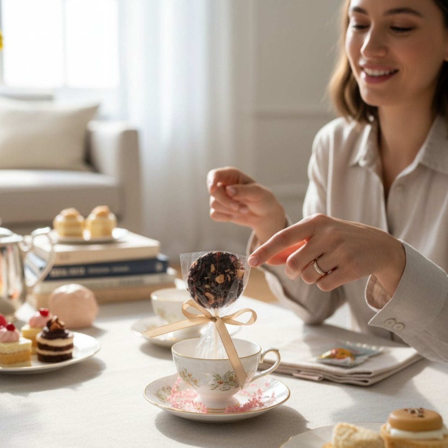 mindful tea ritual product by BeWell Darling, designed for daily self-care and intentional pausing"
